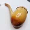 Antique Block Meerschaum Tobacco Smoking Pipe, Screw In Bowl [SOLD OUT] - Image 7