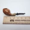 Bennie Joe Smooth Devil Anse Briar Tobacco Pipe, Ebonite [SOLD OUT] - Image 11