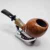 Bennie Joe Smooth Devil Anse Briar Tobacco Pipe, Ebonite [SOLD OUT] - Image 7