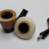 Briar Gourd Meerschaum Sitter Calabash Estate Tobacco Smoking Pipe, Sitter [SOLD OUT] - Image 13