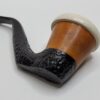Briar Gourd Meerschaum Sitter Calabash Estate Tobacco Smoking Pipe, Sitter [SOLD OUT] - Image 10