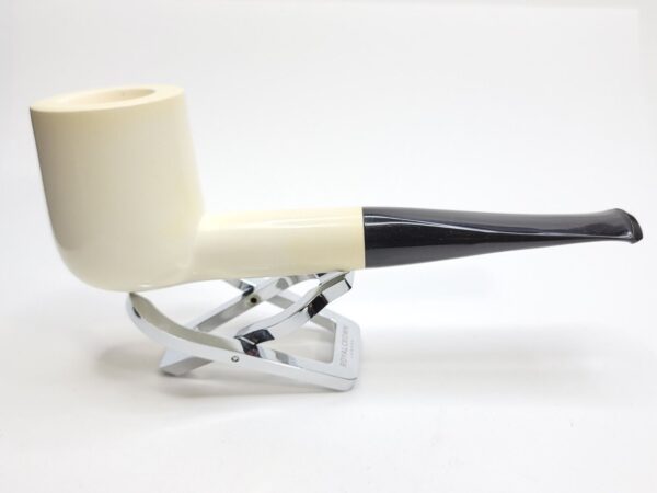 Jumbo MBSD Meerschaum Masters Sadik Yanik Pot Block Meerschaum Tobacco Pipe, 9mm [SOLD OUT] - Image 11