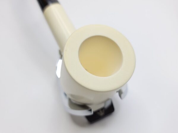 Jumbo MBSD Meerschaum Masters Sadik Yanik Pot Block Meerschaum Tobacco Pipe, 9mm [SOLD OUT] - Image 12