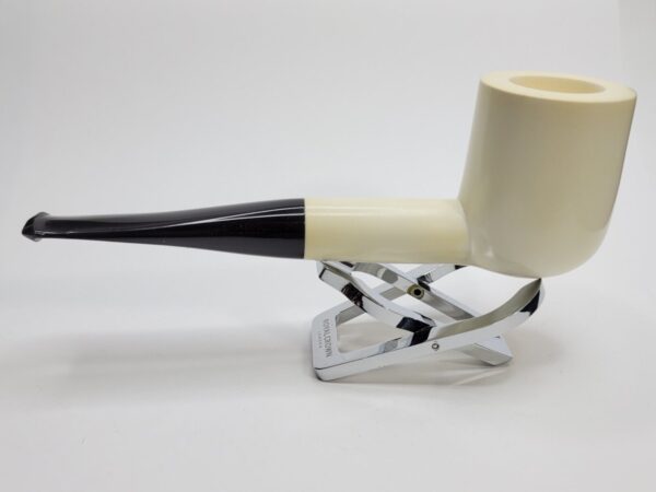 Jumbo MBSD Meerschaum Masters Sadik Yanik Pot Block Meerschaum Tobacco Pipe, 9mm [SOLD OUT] - Image 13