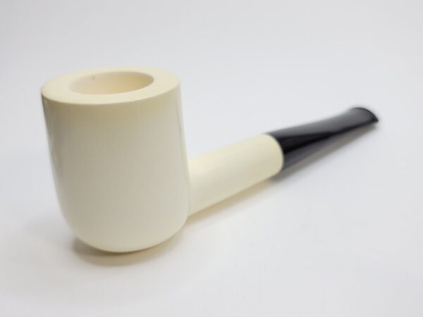 Jumbo MBSD Meerschaum Masters Sadik Yanik Pot Block Meerschaum Tobacco Pipe, 9mm [SOLD OUT] - Image 15