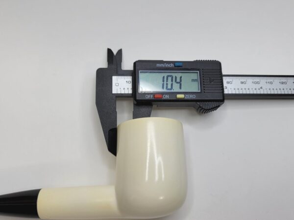 Jumbo MBSD Meerschaum Masters Sadik Yanik Pot Block Meerschaum Tobacco Pipe, 9mm [SOLD OUT] - Image 18