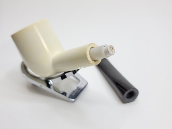 Jumbo MBSD Meerschaum Masters Sadik Yanik Pot Block Meerschaum Tobacco Pipe, 9mm [SOLD OUT] - Image 21