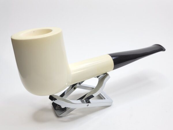 Jumbo MBSD Meerschaum Masters Sadik Yanik Pot Block Meerschaum Tobacco Pipe, 9mm [SOLD OUT] - Image 6