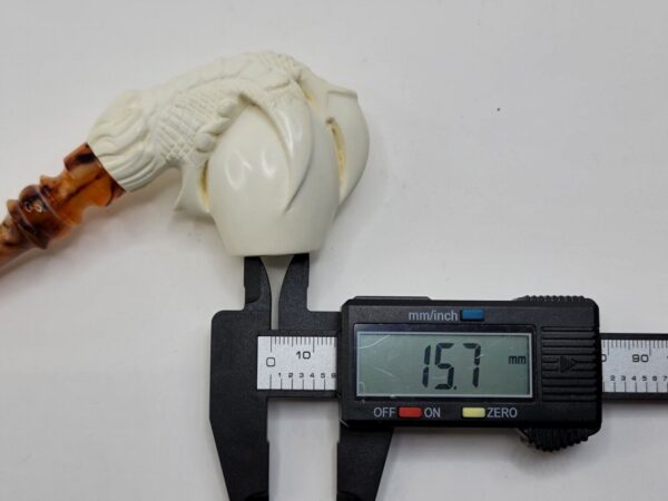 MBSD Meerschaum Block Meerschaum Claw Egg Tobacco Smoking Pipe, Case [SOLD OUT] - Image 12