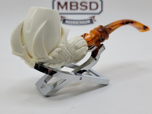 MBSD Meerschaum Block Meerschaum Claw Egg Tobacco Smoking Pipe, Case [SOLD OUT] - Image 6