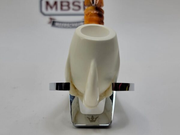 MBSD Meerschaum Block Meerschaum Claw Egg Tobacco Smoking Pipe, Case [SOLD OUT] - Image 8