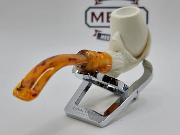 MBSD Meerschaum Block Meerschaum Claw Egg Tobacco Smoking Pipe, Case [SOLD OUT] - Image 10