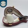MBSD Meerschaum Deluxe Bent Brandy Block Meerschaum Tobacco Pipe, 9mm [SOLD OUT]