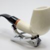 MBSD Meerschaum Deluxe Bent Brandy Block Meerschaum Tobacco Pipe, 9mm [SOLD OUT] - Image 14