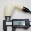 MBSD Meerschaum Deluxe Bent Brandy Block Meerschaum Tobacco Pipe, 9mm [SOLD OUT] - Image 17