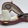 MBSD Meerschaum Deluxe Bent Brandy Block Meerschaum Tobacco Pipe, 9mm [SOLD OUT] - Image 4