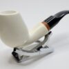 MBSD Meerschaum Deluxe Bent Brandy Block Meerschaum Tobacco Pipe, 9mm [SOLD OUT] - Image 6