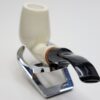 MBSD Meerschaum Deluxe Bent Brandy Block Meerschaum Tobacco Pipe, 9mm [SOLD OUT] - Image 9
