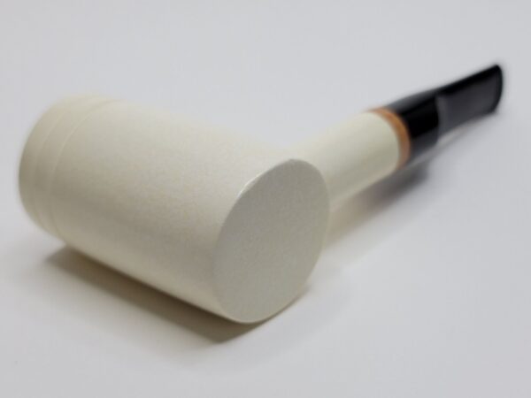 MBSD Meerschaum Deluxe Poker Sitter Block Meerschaum Tobacco Pipe, 9mm, Case [SOLD OUT] - Image 11