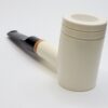 MBSD Meerschaum Deluxe Poker Sitter Block Meerschaum Tobacco Pipe, 9mm, Case [SOLD OUT] - Image 12
