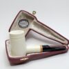 MBSD Meerschaum Deluxe Poker Sitter Block Meerschaum Tobacco Pipe, 9mm, Case [SOLD OUT] - Image 3