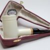 MBSD Meerschaum Deluxe Poker Sitter Block Meerschaum Tobacco Pipe, 9mm, Case [SOLD OUT] - Image 4