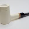 MBSD Meerschaum Deluxe Poker Sitter Block Meerschaum Tobacco Pipe, 9mm, Case [SOLD OUT] - Image 7
