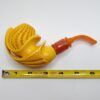 MBSD Meerschaum Masters Floral Sadik Yanik Block Meerschaum Tobacco Pipe, 9mm [SOLD OUT] - Image 12