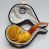 MBSD Meerschaum Masters Floral Sadik Yanik Block Meerschaum Tobacco Pipe, 9mm [SOLD OUT] - Image 3