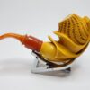 MBSD Meerschaum Masters Floral Sadik Yanik Block Meerschaum Tobacco Pipe, 9mm [SOLD OUT] - Image 8