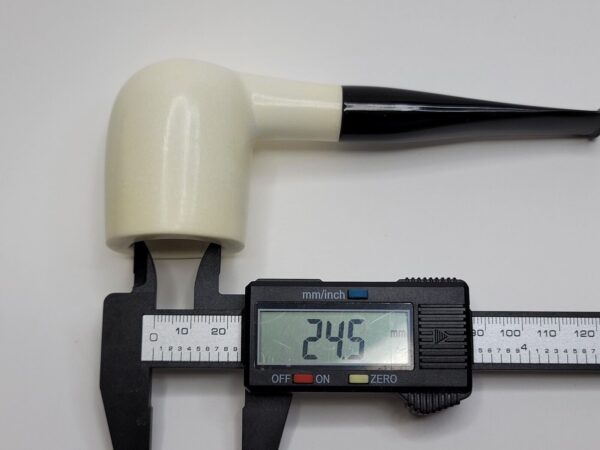 MBSD Meerschaum Masters Sadik Yanik Pot Block Meerschaum Tobacco Pipe, 9mm [SOLD OUT] - Image 14