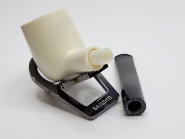 MBSD Meerschaum Masters Sadik Yanik Pot Block Meerschaum Tobacco Pipe, 9mm [SOLD OUT] - Image 15
