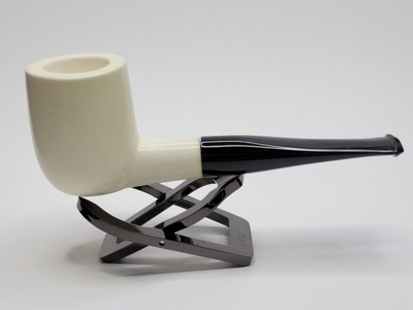 MBSD Meerschaum Masters Sadik Yanik Pot Block Meerschaum Tobacco Pipe, 9mm [SOLD OUT] - Image 5