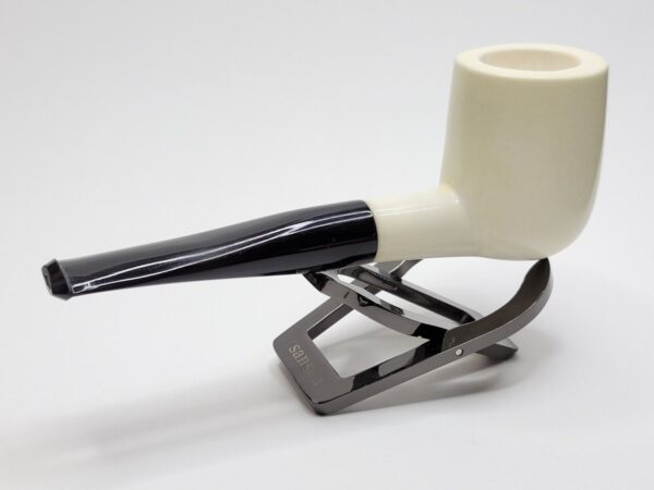 MBSD Meerschaum Masters Sadik Yanik Pot Block Meerschaum Tobacco Pipe, 9mm [SOLD OUT] - Image 10