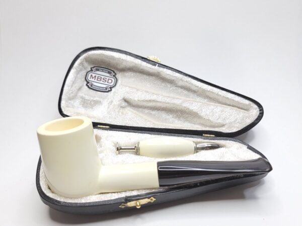 MBSD Meerschaum Masters Sadik Yanik Pot Block Meerschaum Tobacco Pipe, 9mm,... [SOLD OUT] - Image 3