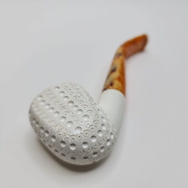 MBSD Meerschaum Panel Block Meerschaum Tobacco Smoking Pipe, Case [SOLD OUT] - Image 6