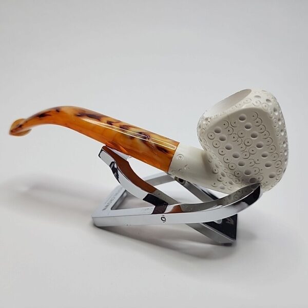 MBSD Meerschaum Panel Block Meerschaum Tobacco Smoking Pipe, Case [SOLD OUT] - Image 7
