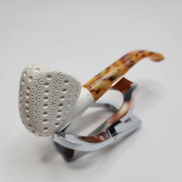 MBSD Meerschaum Panel Block Meerschaum Tobacco Smoking Pipe, Case [SOLD OUT] - Image 9