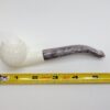 MBSD Meerschaum Small Bent Apple Lattice Block Meerschaum Tobacco Pipe, Case [SOLD OUT] - Image 13