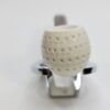 MBSD Meerschaum Small Bent Apple Lattice Block Meerschaum Tobacco Pipe, Case [SOLD OUT] - Image 7