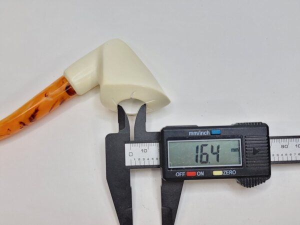 MBSD Meerschaum Small Block Meerschaum Tobacco Smoking Pipe, Fitted Case [SOLD OUT] - Image 9