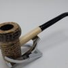 Missouri Meerschaum Patriot Bent Corn Cob Tobacco Smoking Pipe, 6mm Filter [SOLD OUT] - Image 3