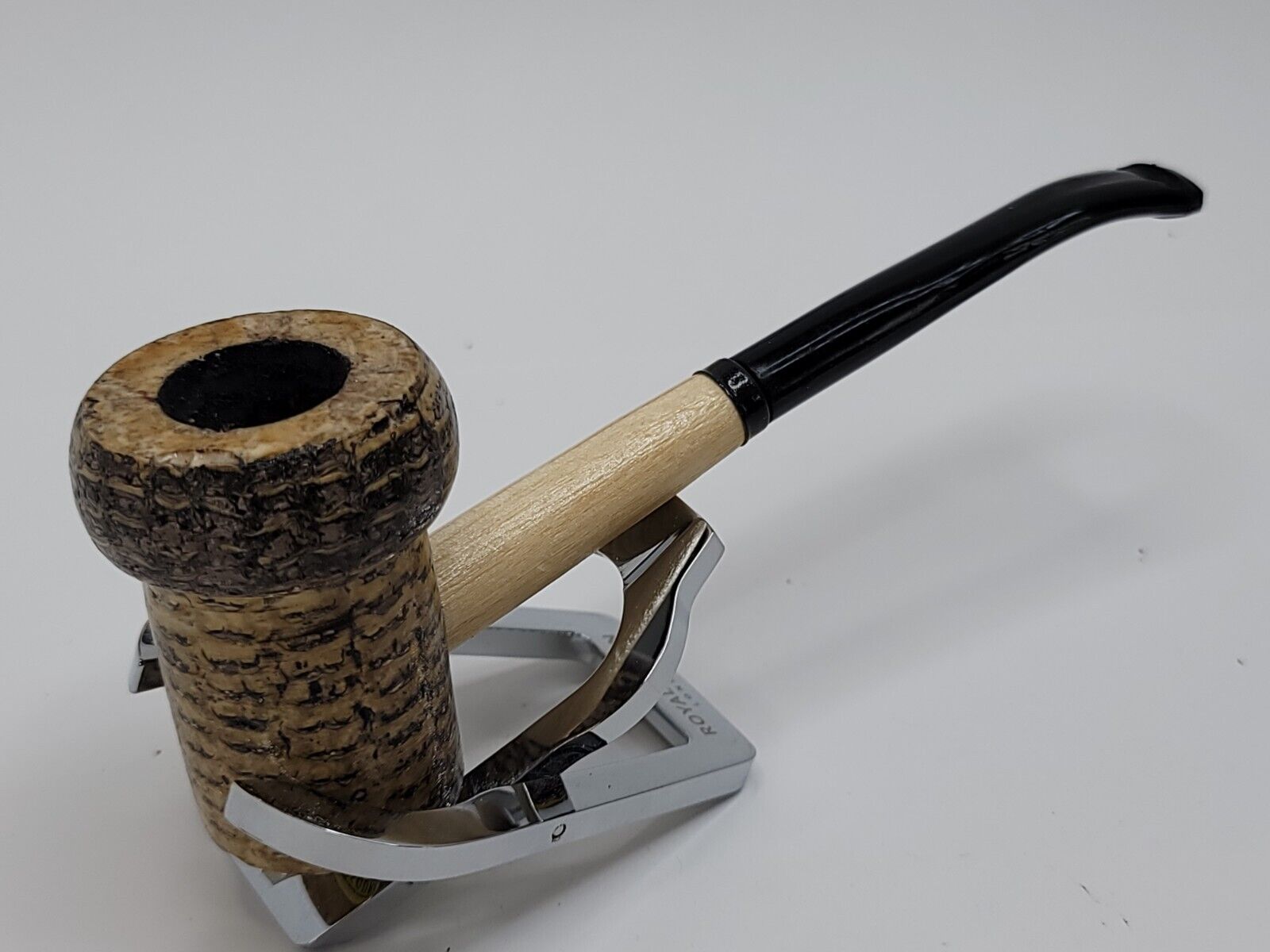 Missouri Meerschaum Patriot Bent Corn Cob Tobacco Smoking Pipe, 6mm Filter [SOLD OUT] - Image 3