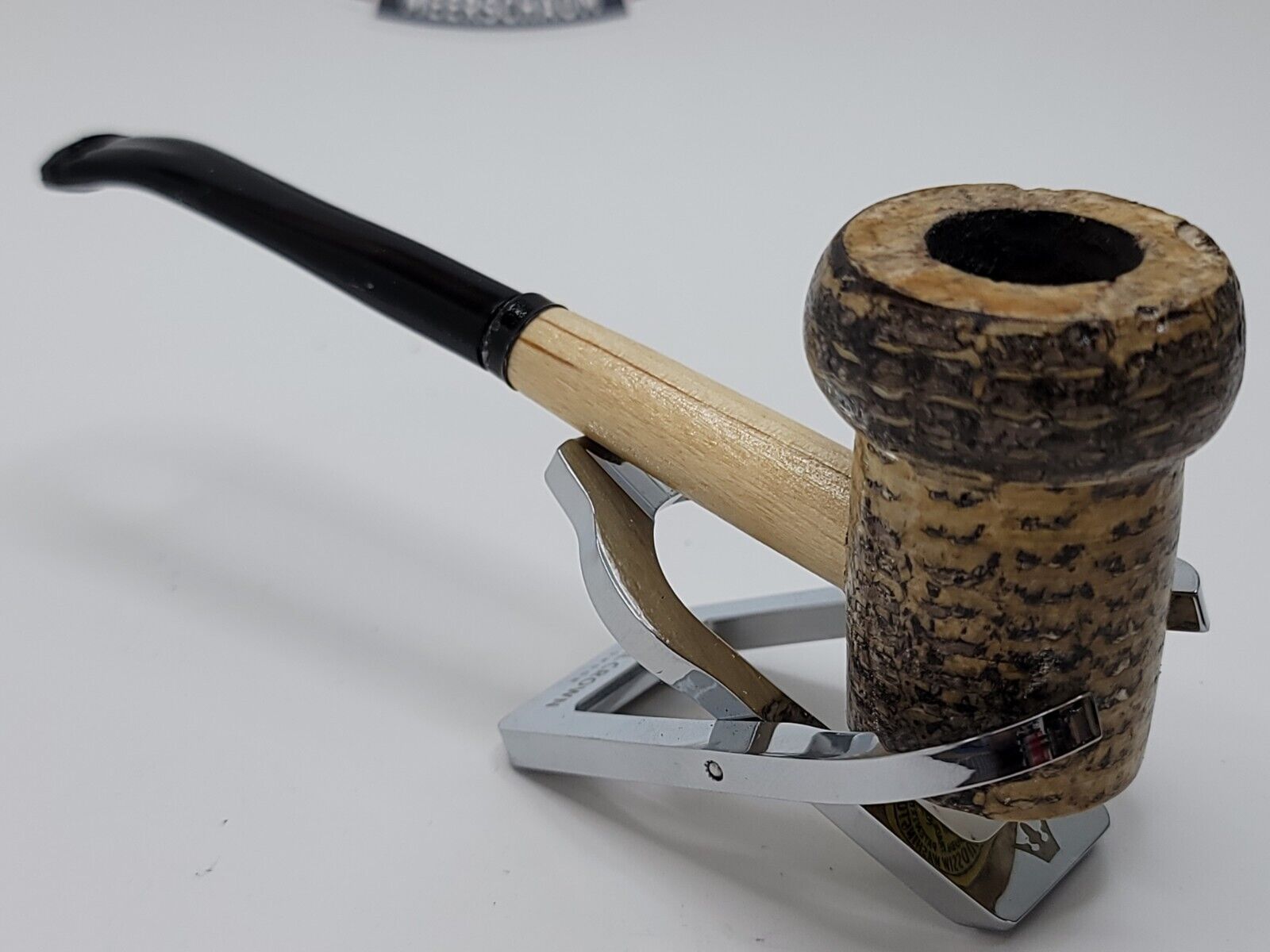 Missouri Meerschaum Patriot Bent Corn Cob Tobacco Smoking Pipe, 6mm Filter [SOLD OUT] - Image 5