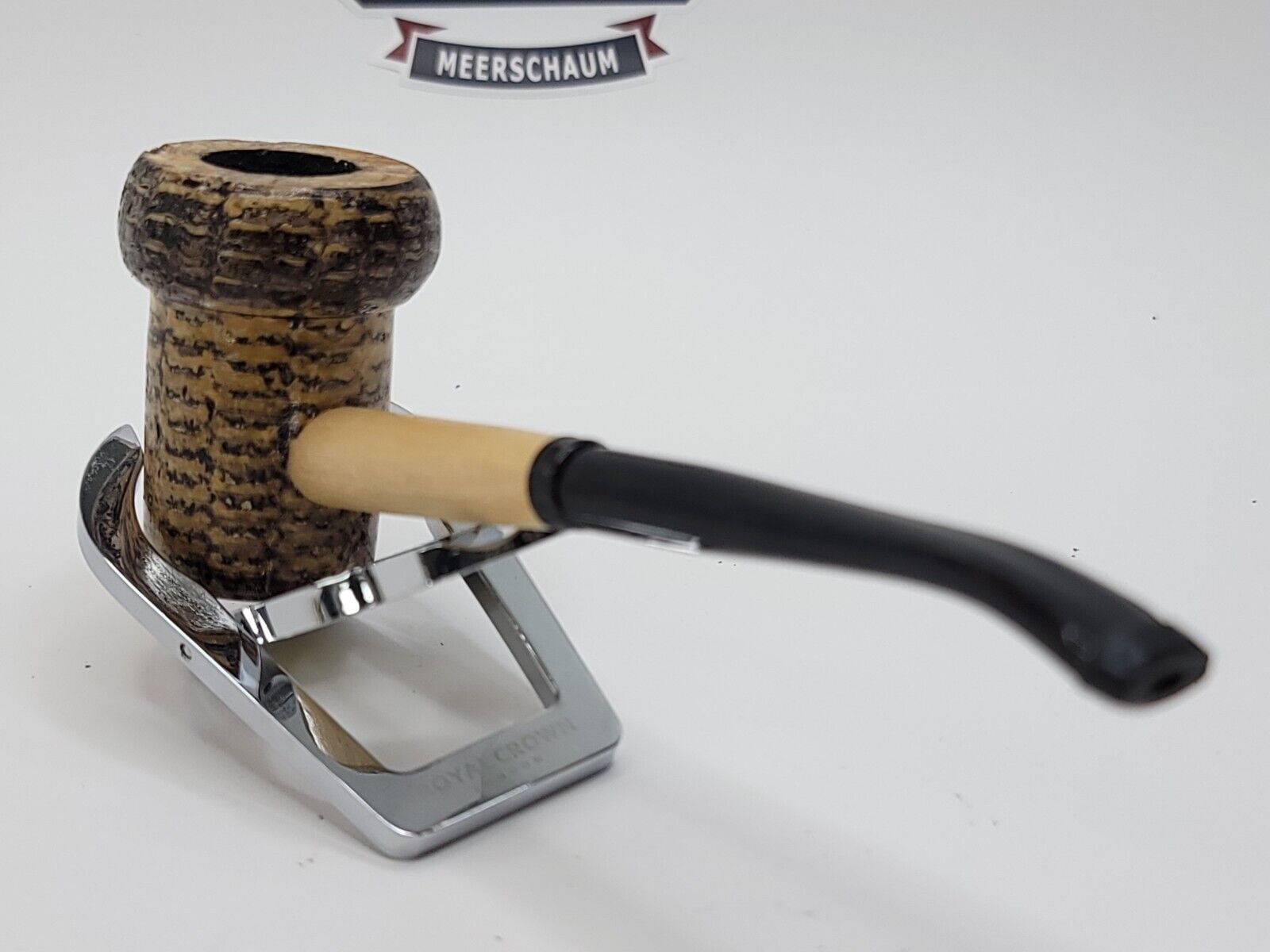 Missouri Meerschaum Patriot Bent Corn Cob Tobacco Smoking Pipe, 6mm Filter [SOLD OUT] - Image 7