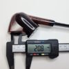 Orlik Hurricane Smooth Rusticated Straight Billiard Briar Tobacco Pipe, Unsmoked [SOLD OUT] - Image 13