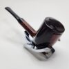 Orlik Hurricane Smooth Rusticated Straight Billiard Briar Tobacco Pipe, Unsmoked [SOLD OUT] - Image 6