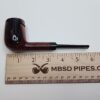 Orlik Hurricane Smooth Rusticated Straight Billiard Briar Tobacco Pipe, Unsmoked [SOLD OUT] - Image 9