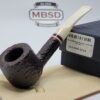 Savinelli Avorio 121 KS Rusticated Brown Pot Briar Tobacco Smoking, 6mm Filter [SOLD OUT]