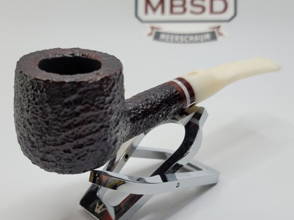 Savinelli Avorio 121 KS Rusticated Brown Pot Briar Tobacco Smoking, 6mm Filter [SOLD OUT] - Image 13